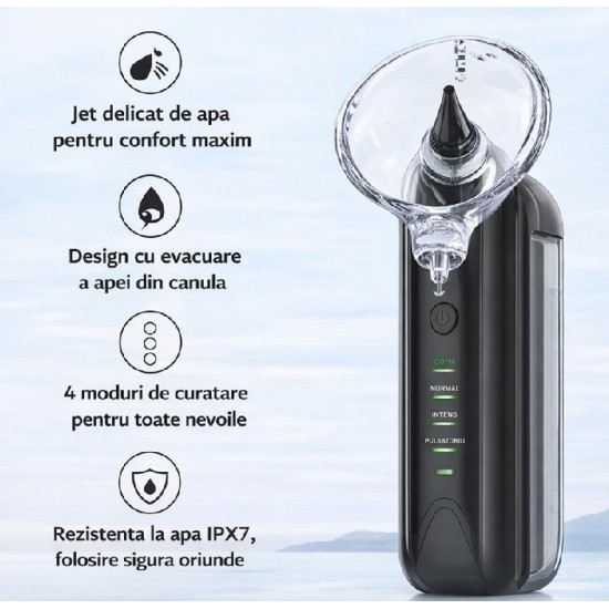 Curatator electric pentru urechi PURE WASH